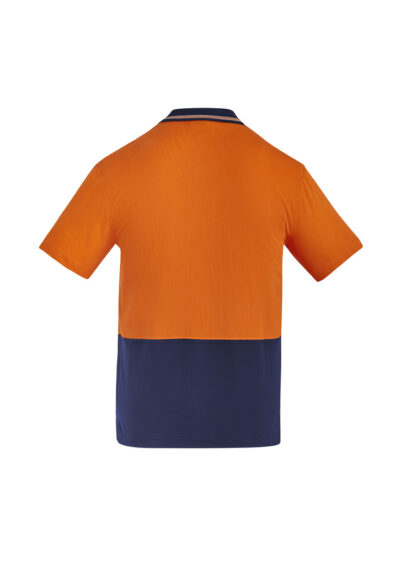 Mens Hi Vis Cotton Short Sleeve Polo 9 Mens Hi Vis Cotton Short Sleeve Polo - Image 4