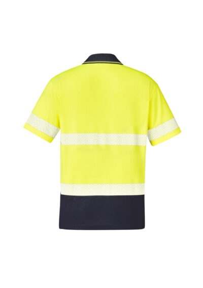 Unisex Hi Vis Segmented Tape Short Sleeve Polo 15 Unisex Hi Vis Segmented Tape Short Sleeve Polo - Image 7