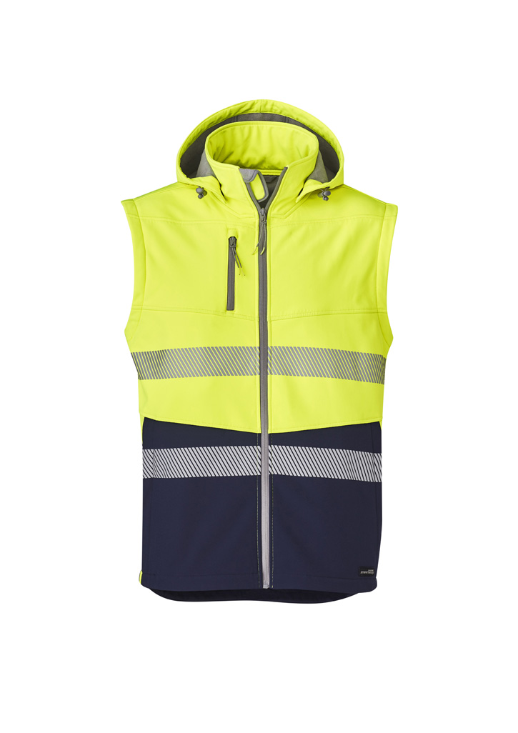 Unisex Streetworx 2 In 1 Stretch Softshell Jacket 9 Unisex Streetworx 2 In 1 Stretch Softshell Jacket - Image 7