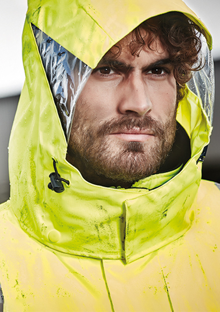 Mens Hi Vis 4 In 1 Waterproof Jacket 6 Mens Hi Vis 4 In 1 Waterproof Jacket - Image 4