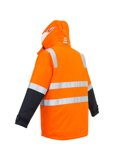 Alternative view of Mens Hi Vis 4 In 1 Waterproof Jacket