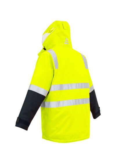 Mens Hi Vis 4 In 1 Waterproof Jacket 17 Mens Hi Vis 4 In 1 Waterproof Jacket - Image 8