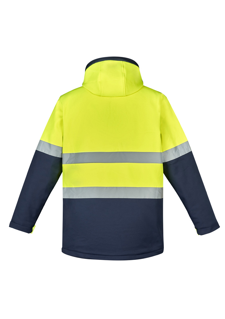 Unisex Hi Vis Antarctic Softshell Jacket 4 Unisex Hi Vis Antarctic Softshell Jacket - Image 2