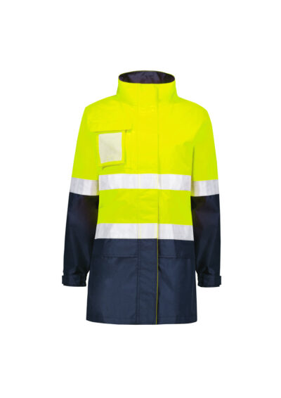Womens Hi Vis Ultralite Waterproof Jacket - Image 8