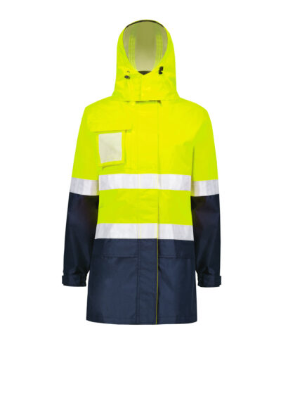 Womens Hi Vis Ultralite Waterproof Jacket - Image 9