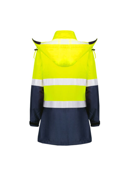 Womens Hi Vis Ultralite Waterproof Jacket - Image 11