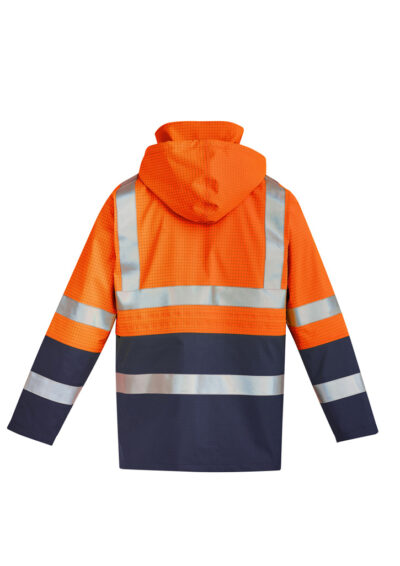 Mens Orange Flame Arc Rated Antistatic Waterproof Jacket 15 Mens Orange Flame Arc Rated Antistatic Waterproof Jacket - Image 4