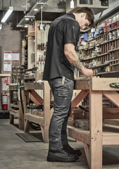 Mens Essential Basic Stretch Cargo Pant 20 Mens Essential Basic Stretch Cargo Pant - Image 3