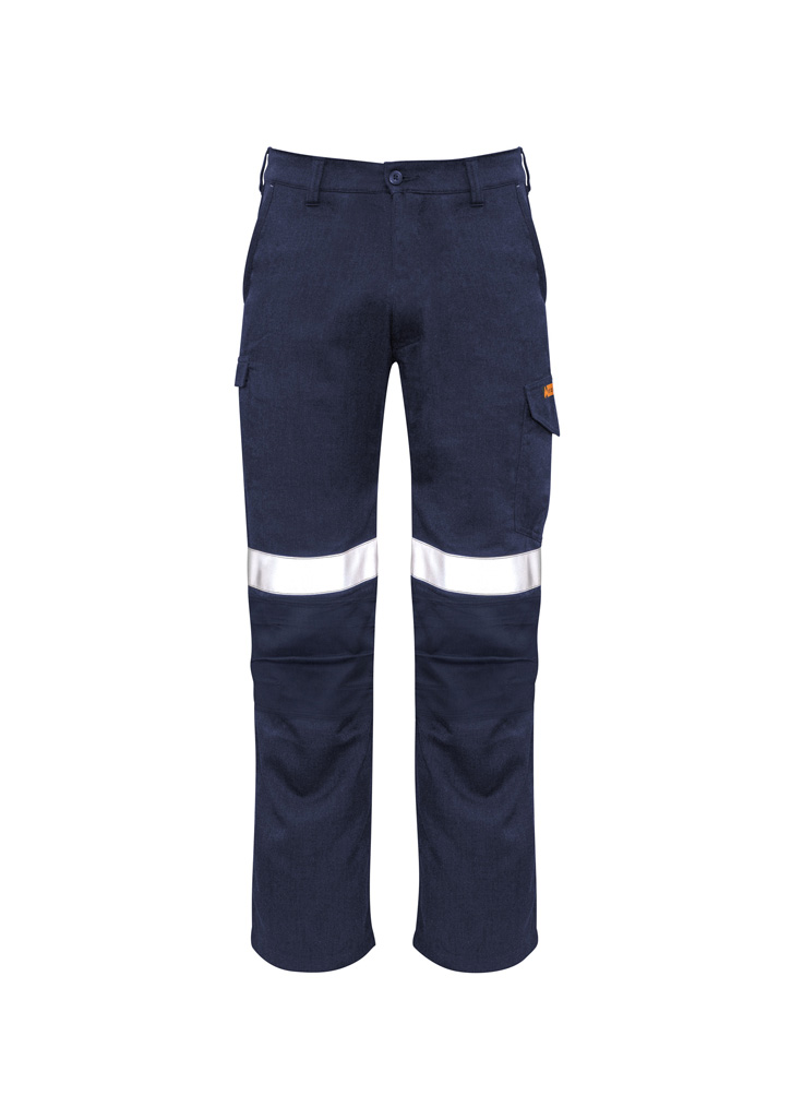 Mens Orange Flame Taped Cargo Pant (Stout) 4 Mens Orange Flame Taped Cargo Pant (Stout) - Image 2
