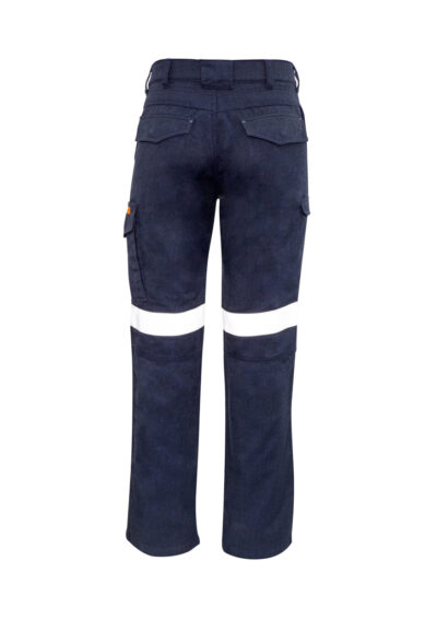 Mens Orange Flame Taped Cargo Pant (Stout) 7 Mens Orange Flame Taped Cargo Pant (Stout) - Image 3