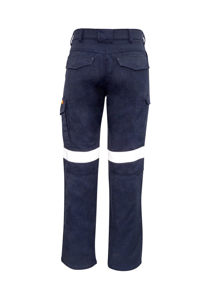 Mens Orange Flame Taped Cargo Pant (Stout) 5 Mens Orange Flame Taped Cargo Pant (Stout) - Image 3