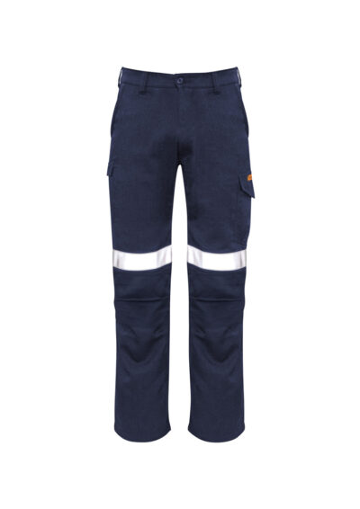 Alternative view of Mens Orange Flame Taped Cargo Pant (Regular)