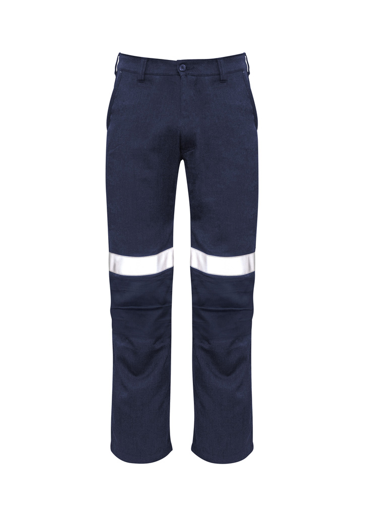 Mens Orange Flame Traditional Style Taped Work Pant 3 Mens Orange Flame Traditional Style Taped Work Pant