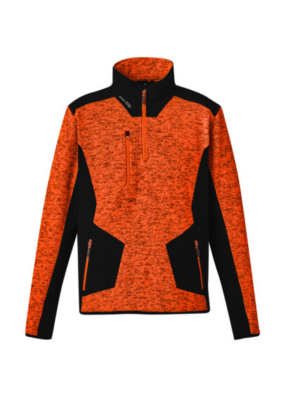 Unisex Streetworx Reinforced Knit 1/2 Zip Pullover - Image 10