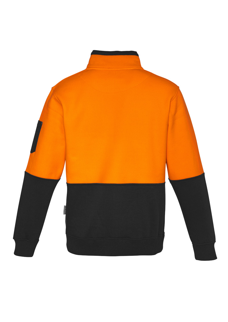 Unisex Hi Vis 1/2 Zip Pullover 12 Unisex Hi Vis 1/2 Zip Pullover - Image 10