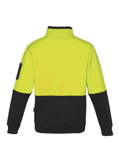 Alternative view of Unisex Hi Vis 1/2 Zip Pullover