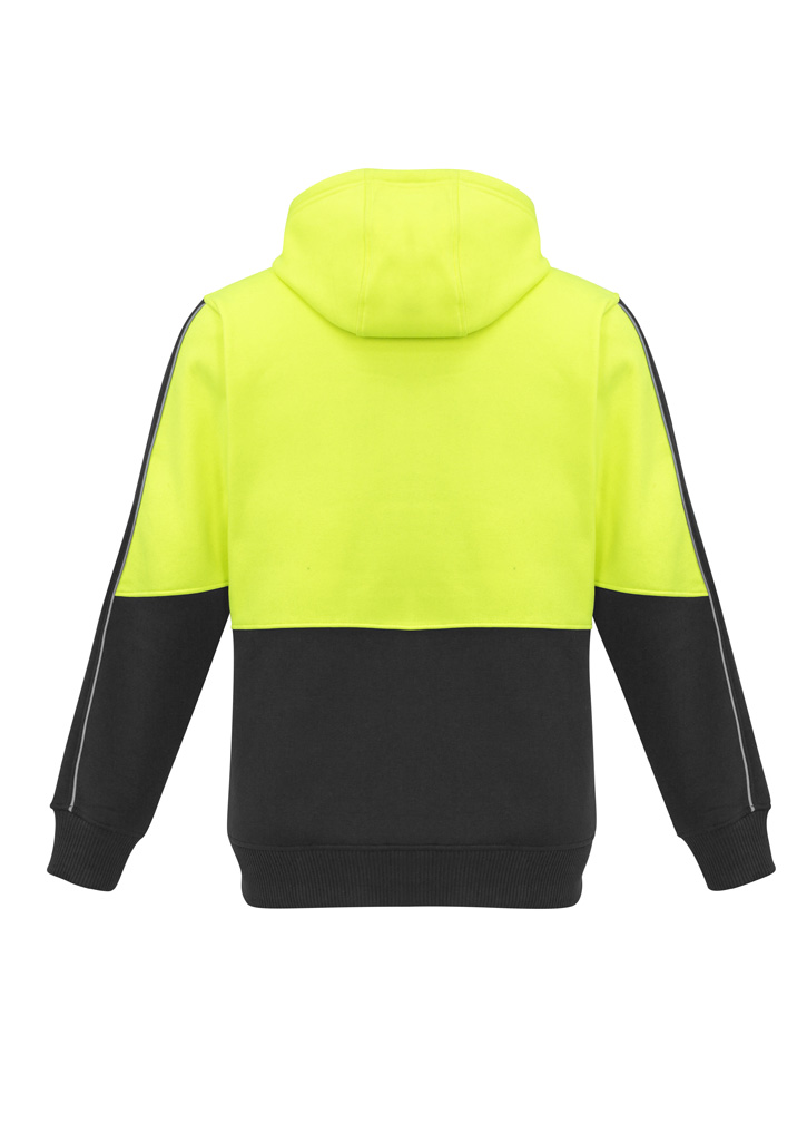 Unisex Hi Vis Full Zip Hoodie 8 Unisex Hi Vis Full Zip Hoodie - Image 6