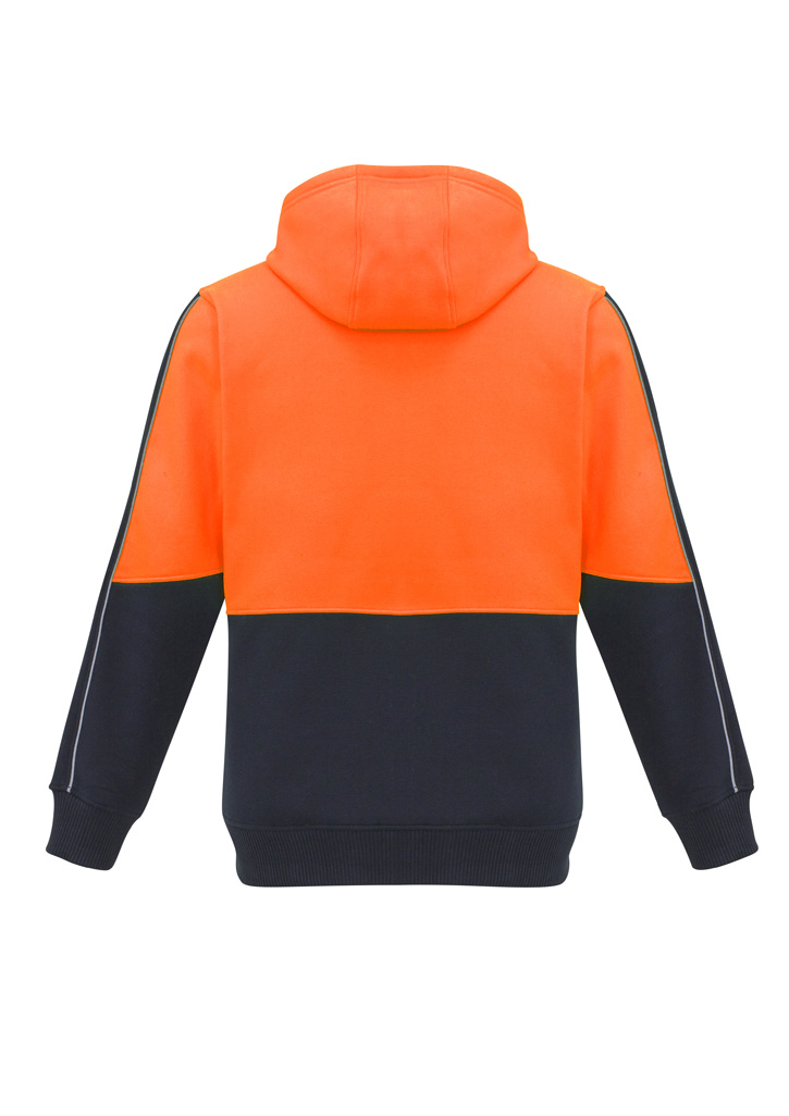 Unisex Hi Vis Full Zip Hoodie 16 Unisex Hi Vis Full Zip Hoodie - Image 14