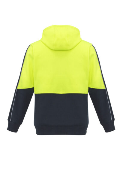 Unisex Hi Vis Full Zip Hoodie 25 Unisex Hi Vis Full Zip Hoodie - Image 8