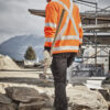 Unisex Hi Vis X Back Rail Jumper 1 ZT660 aTalent Orange 01 LBje2wE 11