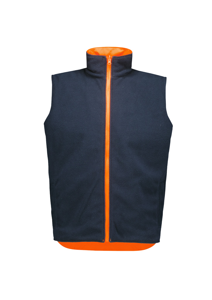 Unisex Hi Vis Waterproof Reversible Vest 6 Unisex Hi Vis Waterproof Reversible Vest - Image 4
