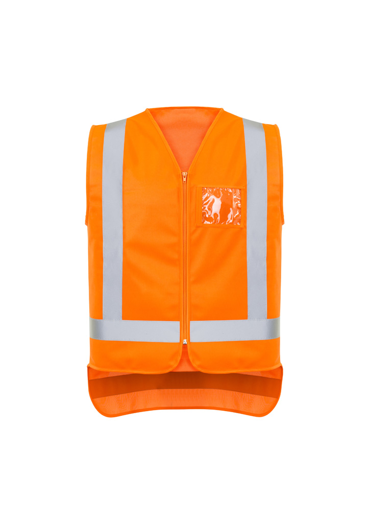 Mens TTMC-W23 Zip X Back Vest 3 Mens TTMC-W23 Zip X Back Vest