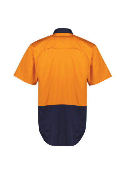 Mens Hi Vis Short Sleeve Shirt 11 Mens Hi Vis Short Sleeve Shirt - Image 4