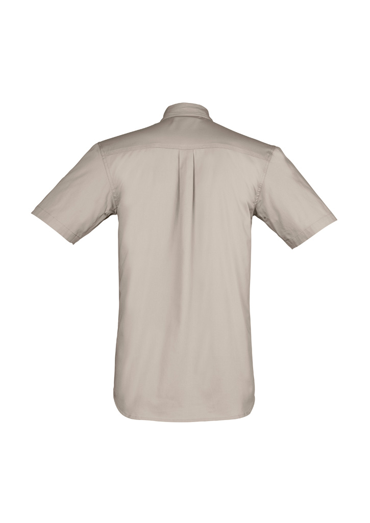 Mens Lightweight Tradie Short Sleeve Shirt 8 Mens Lightweight Tradie Short Sleeve Shirt - Image 6