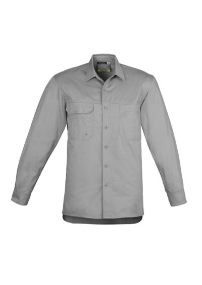 Mens Lightweight Tradie Long Sleeve Shirt 20 Mens Lightweight Tradie Long Sleeve Shirt - Image 7