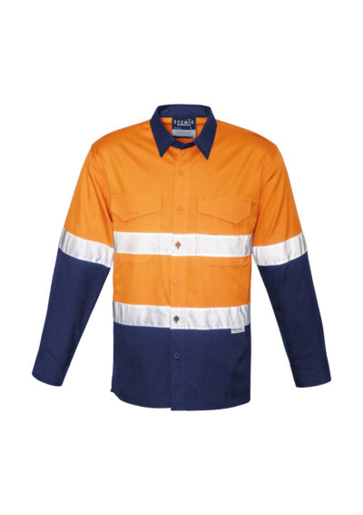Mens Rugged Cooling Hi Vis Taped Long Sleeve Shirt 15 Mens Rugged Cooling Hi Vis Taped Long Sleeve Shirt - Image 4