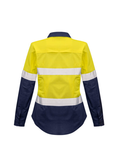 Womens Rugged Cooling Hi Vis Taped Long Sleeve Shirt 13 Womens Rugged Cooling Hi Vis Taped Long Sleeve Shirt - Image 6
