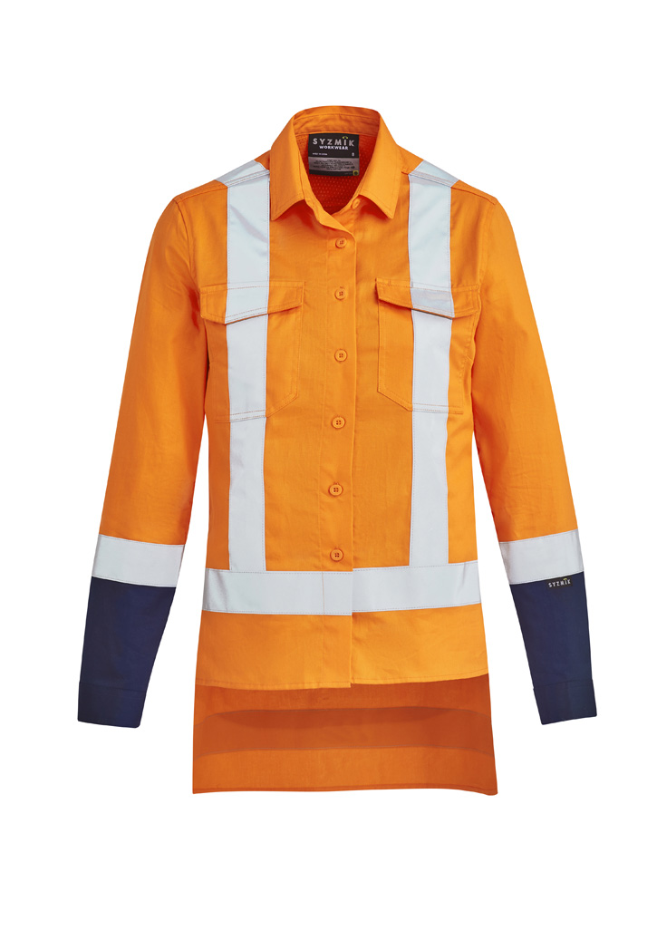 Womens TTMC-W23 Drill Work Shirt 4 Womens TTMC-W23 Drill Work Shirt - Image 2