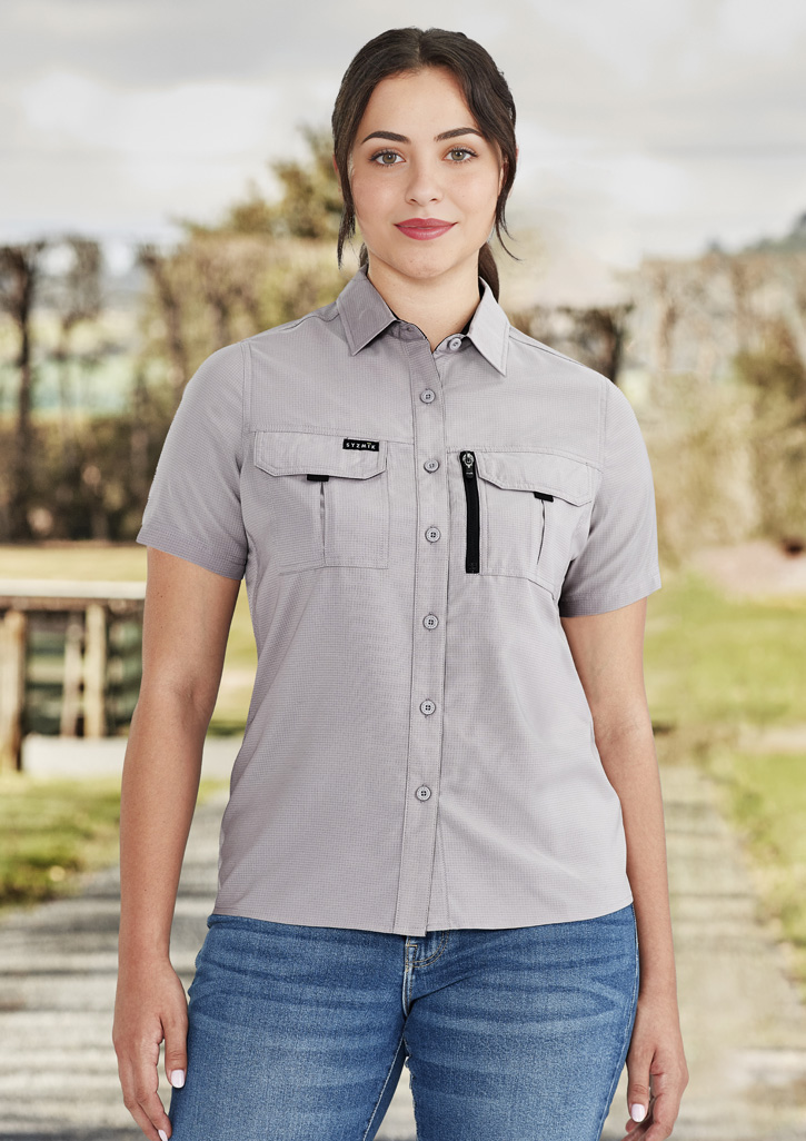 Womens Outdoor Short Sleeve Shirt 5 Womens Outdoor Short Sleeve Shirt - Image 3