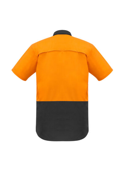 Mens Rugged Cooling Hi Vis Short Sleeve Shirt 17 Mens Rugged Cooling Hi Vis Short Sleeve Shirt - Image 8