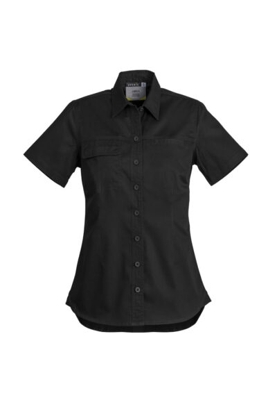 Womens Lightweight Tradie Short Sleeve Shirt 18 Womens Lightweight Tradie Short Sleeve Shirt - Image 8
