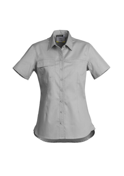 Womens Lightweight Tradie Short Sleeve Shirt 16 Womens Lightweight Tradie Short Sleeve Shirt - Image 6