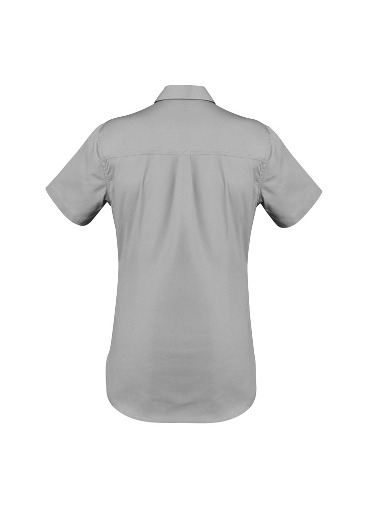 Womens Lightweight Tradie Short Sleeve Shirt 9 Womens Lightweight Tradie Short Sleeve Shirt - Image 7
