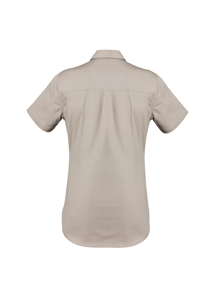 Womens Lightweight Tradie Short Sleeve Shirt 4 Womens Lightweight Tradie Short Sleeve Shirt - Image 2