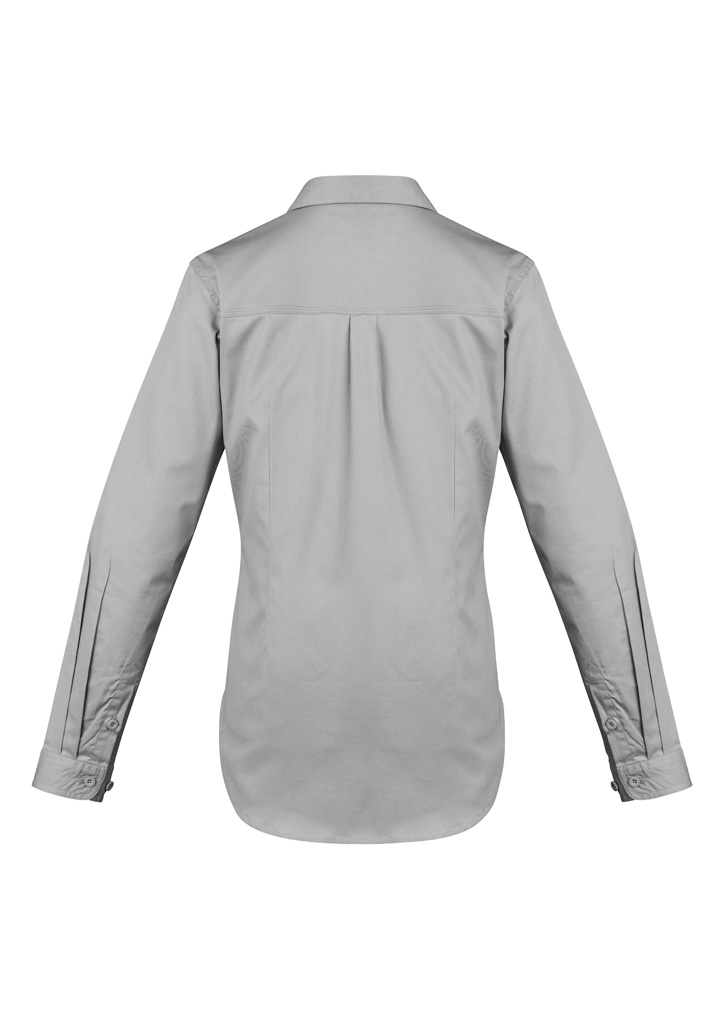 Womens Lightweight Tradie Long Sleeve Shirt 9 Womens Lightweight Tradie Long Sleeve Shirt - Image 7