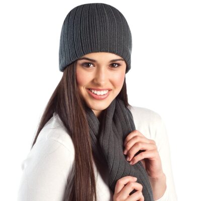 Alternative view of Cable Knit Beanie