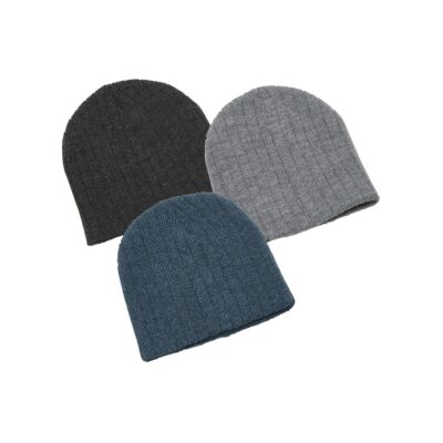 Alternative view of Heather Cable Knit Beanie