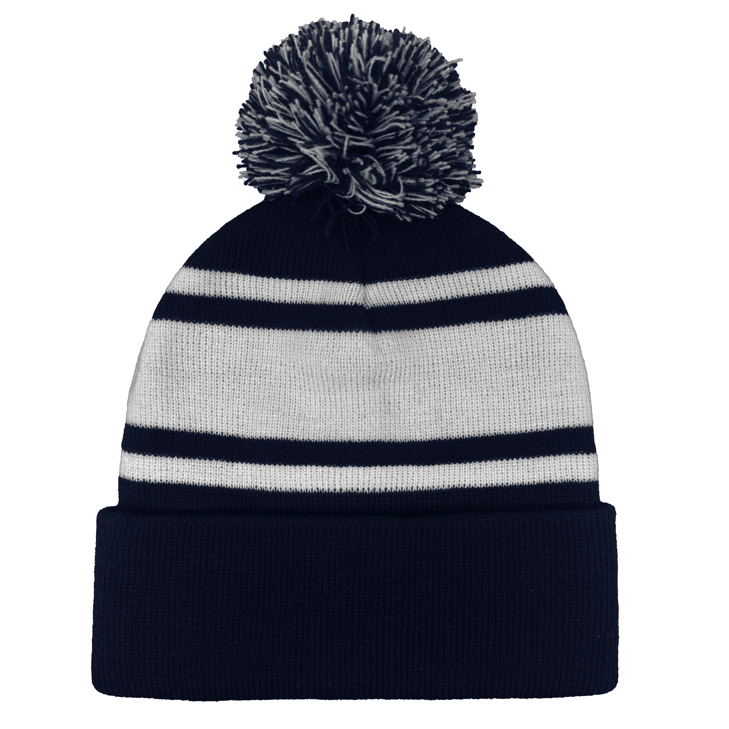 B1900 Headwear24 Cuffed Knitted Pom Pom Beanie 9 B1900 Headwear24 Cuffed Knitted Pom Pom Beanie - Image 7