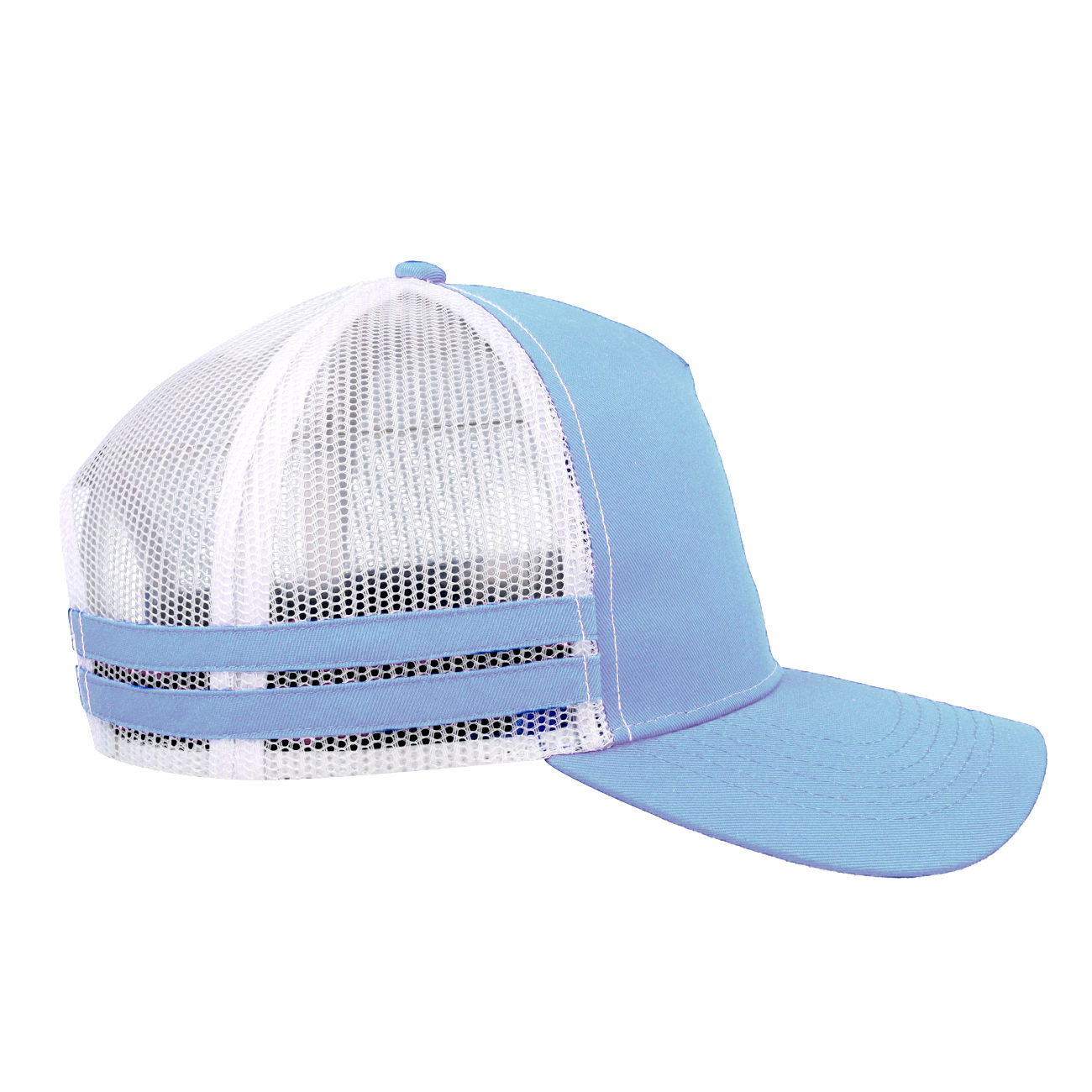 F24503 Headwear24 Striped Trucker Cap 38 F24503 Headwear24 Striped Trucker Cap - Image 36