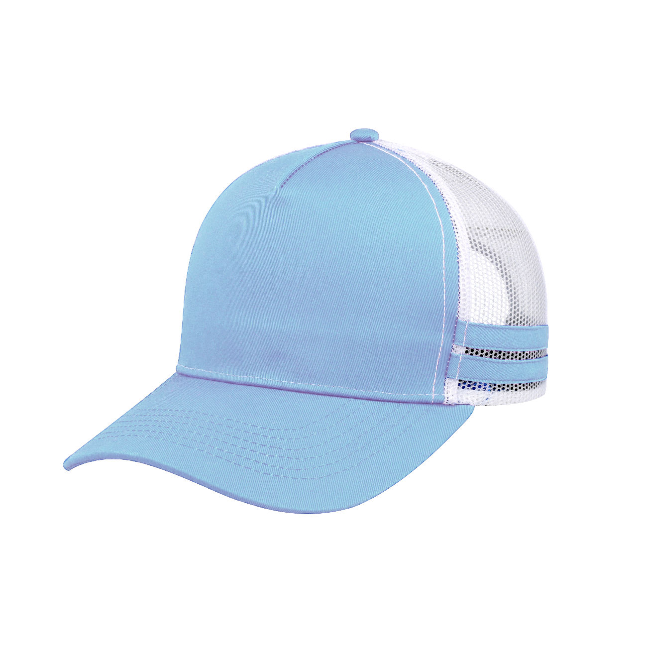 F24503 Headwear24 Striped Trucker Cap 34 F24503 Headwear24 Striped Trucker Cap - Image 32