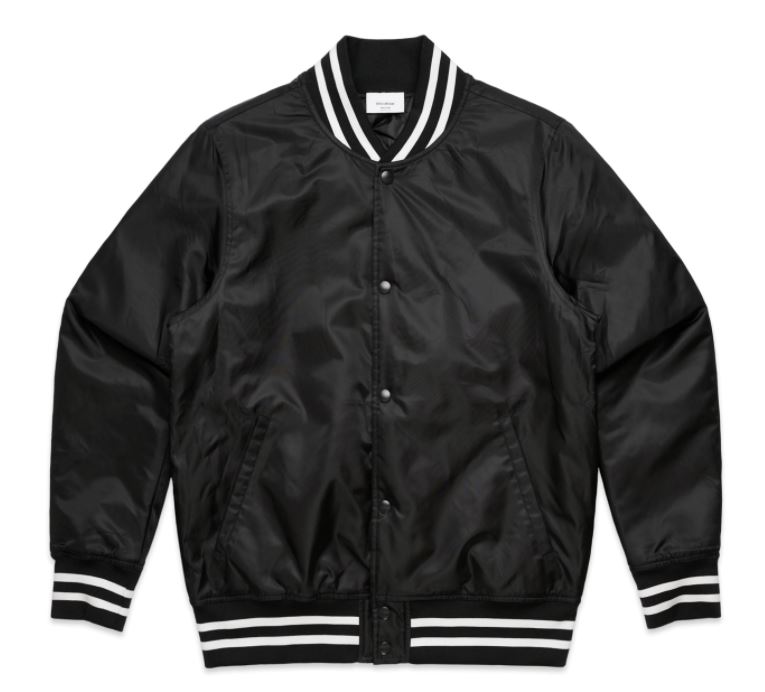AS Colour Mens College Bomber Jacket